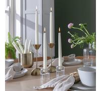 Habitat Tapered Dinner Candles - Ivory - Pack of 10