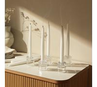 Habitat Tapered White Candles - Pack of 10