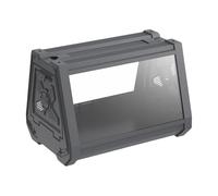 Habitat Terrarium - Reptile Cage Enclosure, Large Viewing Area | Ventilated Glass Terrarium, Easy Maintenance Setup Trapezoidal Shape for Bearded Dragon Scorpion Home Hermit Crab Tank