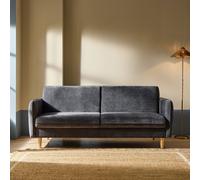 Habitat Terry Fabric 3 Seater Clic Clac Storage Sofa Bed - Grey