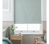 Habitat Textured Blackout Sage Green Roller Blind - 90cm