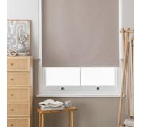 Habitat Textured Blackout Taupe Roller Blind - 180cm