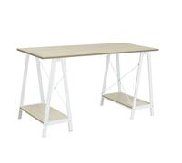 Habitat Trestle Table Office Desk - White