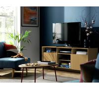 Habitat Turin 2 Door Extra Large TV Unit - Natural
