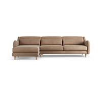 Habitat Turnmill Left Hand Corner Sofa - Latte