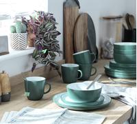 Habitat Two Tone Stoneware Dinner Set