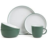 Habitat Two Tone Stoneware Dinner Set