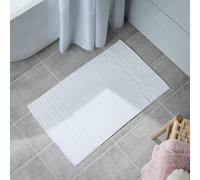 Habitat Waffle Bath Mat - White