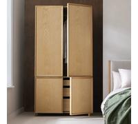 Habitat Weston 4 Door 3 Drawer Wardrobe - Oak