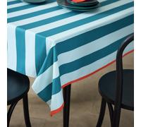 Habitat Wipe Clean Cotton Table Cloth - Blue