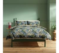 Habitat x Morris & Co. Acanthus Blue Bedding Set - Double