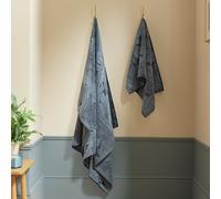 Habitat x Morris & Co. Acanthus Timeless Hand Towel - Blue