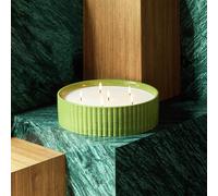 Habitat x Morris & Co. Ceramic Candle - Leather & Patchouli
