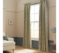 Habitat x Morris & Co. Floral Curtains - Green - 168x183cm