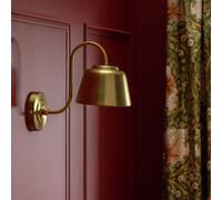 Habitat x Morris & Co. Library Brass Wall Light