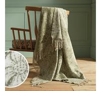 Habitat x Morris & Co. Marigold Faux Mohair Throw -150x125cm