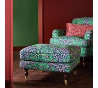Habitat x Morris & Co. Merton Blackthorn Fabric Footstool
