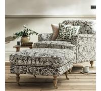 Habitat x Morris & Co. Merton Sunflower Fabric Footstool
