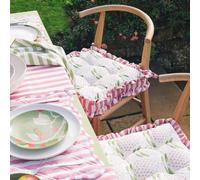 Habitat x Sanderson & National Trust Bellis Seat Cushion 2pk