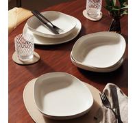 Habitat x Scion 4 Piece Stoneware Pasta Bowls - White