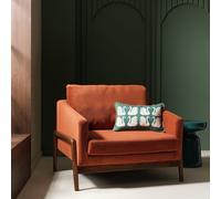 Habitat x Scion Esala Fabric Armchair - Rust