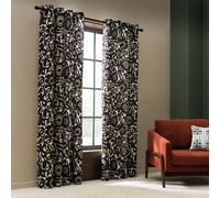Habitat x Scion Kukkia Fully Lined Eyelet Curtain -168x229cm