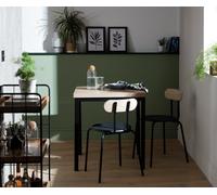 Habitat Zayn Birch Dining Table & 2 Birch Chairs