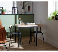 Habitat Zayn Wood Effect 2 Seater Dining Table - Natural