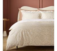 Habitat Zebra Print Cream Bedding Set - King size