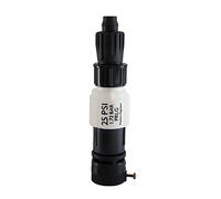 Habitech Drip Irrigation Faucet Adapter Kit: Connect 1/2" Tubing to Faucet or Hose, Backflow Preventer, Filter, Pressure Regulator - No Assembly Required
