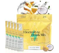 HABITUAL Daily Hydration Electrolytes Sachets | Powder Packed with 425mg of Key Electrolytes, Vitamin C, B6 & Zinc | Electrolyte Drinks (24 Sachets, Pina Colada)