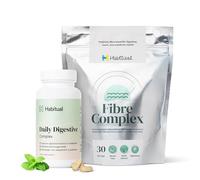 HABITUAL Gut and Glow Wellness Bundle Digestive and Fibre Support for 30 Days | Daily Digestive Complex and Plant Based Fibre Blend for Gut Balance and Everyday Wellness | Gluten-Free Diets & Non-GMO
