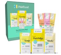 Habitual Trio Discovery Bundle of Diet Meal Replacement Shakes, Porridge, Soup & Electrolytes | Low Calorie High Protein Food Replacement Shakes & Hydration Sachets | Weight Loss Drink For Women & Men