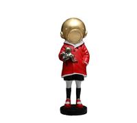 HABITZ Diving Girl Sculpture Decoration Banksy Deep Sea Drive Statue Figurine Decor Resin Diver Sculptures Modern Home Arts Gifts Model Ornaments Figure For Table Centerpiece Crafts Polyresin Gifts