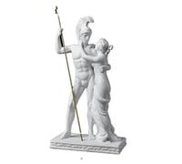 HABITZ Resin White Ares Aphrodite Statue Greek God Couples Sculpture Abstract Art Home Furnishing Statues Decoration Figurine Romantic For Office Shelf Mantel Decoration Interior Desk Bathroom
