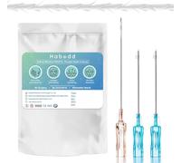 Habodd PCL Threads for Face Whole Body Lift, 360R Bi-Direction 4D Cog Type 10PCS (21G60MM) PCL Cog Thread Big V Line for Body Cheek Jaw Lift