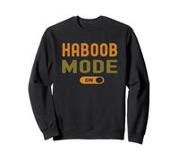 Haboob Mode On Dust Storm Weather Lover Retro Text Sweatshirt