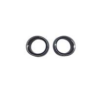 HABURN 2pcs Car Dashboard Tachometer Decorative Ring, Instrument Panel Frame Decor, Tachometer Trim Ring, Interior Accessories, For Smart 451 Fortwo 2009-2014,Carbon