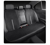 HABURN Car Seat Cover Sets for Smart #1 EQ fortwo Forfour Fortwo Roadster, Ice Silk Seat Cushion Protector Summer Breathable Non-Slip Comfortable,Black-Rear Row 3pcs