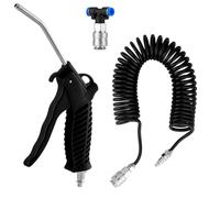 Habwea Truck Air Duster Gun Air Blow Gun with 5 m Recoil Hose Air Gun Cleaning Kit for Lorry Truck Accessories