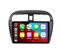 Hac Sa Beach for Android 13 Mitsubishi Mirage Radio 2012-2023 Car Stereo GPS Navigation Unit with Wireless Carplay Android Auto Receiver IPS HD Touchscreen Free Reverse Camera Mic (4GB RAM+64GB ROM)