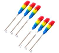 HAC24 6-Pack Telescopic Dust Duster With Hook, Extendable Up To 105cm