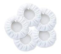 Hacbop 432990 5 Pcs 10 INCH Bonnet Polisher Polish Pad Polishing Buffling Car Buffer Waxer Kit Car Polishing Bonnets Replacement Car Polishing Mop,White