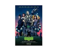 HACERR Beetlejuice Beetlejuice (2024) Canvas Poster Bedroom Decor Landscape Office Room Decor Gift 12x18inch(30x45cm)