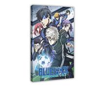 HACERR Blue Lock The Movie -Episode Nagi Movie Poster Canvas Poster Bedroom Decor Landscape Office Room Decor Gift 16x24inch(40x60cm)