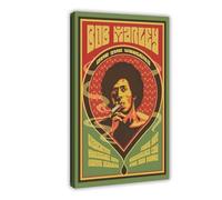 HACERR Bob Marley - Poster Canvas Poster Wall Art Decor Print Picture Paintings for Living Room Bedroom Decoration 08x12inch(20x30cm)