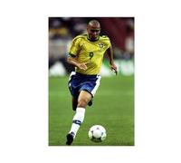 HACERR Brazil World Cup, Legend, Ronaldo, Speed Demon, Power Poster Canvas Poster Wall Art Decor Print Picture Paintings for Living Room Bedroom Decoration 12x18inch(30x45cm)