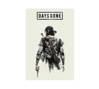 HACERR Days Gone Game Poster Canvas Poster Bedroom Decor Landscape Office Room Decor Gift 08x12inch(20x30cm)