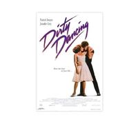 HACERR Dirty Dancing Patrick Swayze Dance Instructor Classic Retro Movie Canvas Poster Bedroom Decor Landscape Office Room Decor Gift 12x18inch(30x45cm)