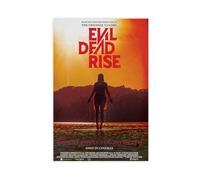HACERR Evil Dead Rise (2023) Digitales Horrorfilm Poster Canvas Poster Bedroom Decor Landscape Office Room Decor Gift 16x24inch(40x60cm)